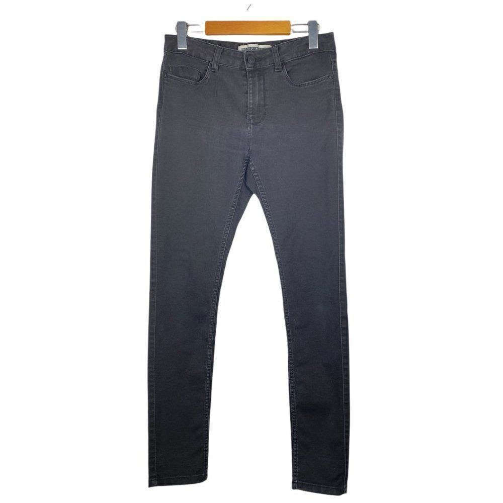 Noisy May Black Extreme Lucy NW Soft Skinny Jeans EU 30